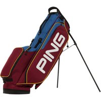PING 2026 HOOFER LITE GOLF STAND CARRY BAG - MAROON / BLUE - LTD EDTION CLUB TOGETHER +FREE GIFT