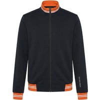GALVIN GREEN 2026 DANIEL FULL ZIP INSULA GOLF MIDLAYER - BLACK / WHITE / ORANGE