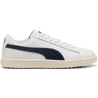 PUMA 2026 SUEDE G GOLF SHOES - PUMA WHITE / DEEP NAVY +FREE GIFT