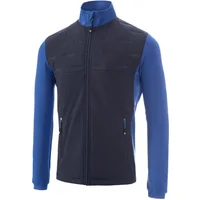 ISLAND GREEN 2026 FULL ZIP PADDED GOLF JACKET - NAVY / ROYAL