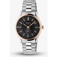 Gucci Mens G-Timeless Black Dial Bracelet Watch YA1263003