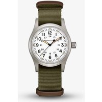 Hamilton Khaki Field Green & White Mechanical Watch H69439411