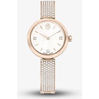Swarovski Illumina Gold Tone Plated Champagne Crystal Watch 5671196