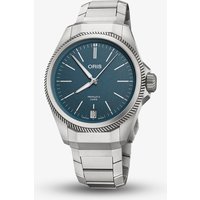 Oris Pro Pilot X Mens Blue Dial Titanium Watch 01 400 7778 7155-07 7 20 01TLC