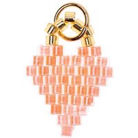 ideeshop 29% Rabatt auf Rico Design Mix it Up Neonorange HerzSchmuckstück 11x16mm