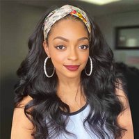 Headband Wig Royal Wave 150% Density Glueless Human Hair Wigs