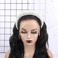 IDefine Luxury Pearl White Headband