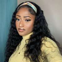 Loose Curl Beginner Friendly Headband Wig Virgin Human Hair Wigs