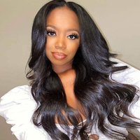 HD Lace Closure Wig 5x5 Royal Wave Brazilian Hair 100% Human Virgin Hair
