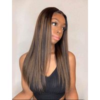 Glueless 13X5.5 T Part Lace Wig 180% Density Human Hair Wig