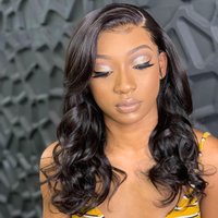 IDefine C-part 360 Lace Front Wig 150% Density Human Hair Wigs