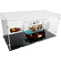 Ship in a Bottle Display Case for LEGO 21313 / 92177