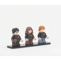 Display Plate for 3 LEGO Minifigures (Pack of 5)