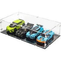 4x LEGO Speed Champions XL Display Case