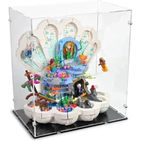 Little Mermaid Royal Clamshell Display Case for LEGO 43225
