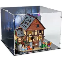 Disney Hocus Pocus The Sanderson Sisters' Cottage Display Case for LEGO 21341