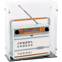 Retro Radio Display Case for LEGO 10334