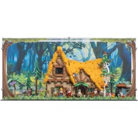 Snow White & The Seven Dwarfs' Cottage Display Case for LEGO 43242