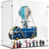 Fortnite Battle Bus Display Case & Stand for LEGO 77073