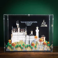 Neuschwanstein Castle Display Case for LEGO 21063