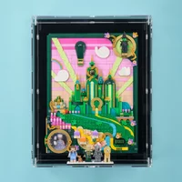 Wicked Emerald City Art Wall Mounted Display Case for LEGO 75685