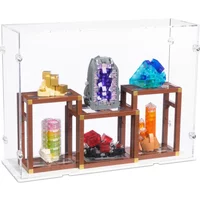Mineral Collection Display Case for LEGO 21362