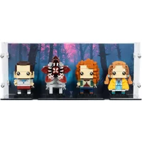 Stranger Things BrickHeadz Display Case for LEGO 40879