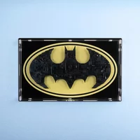 Batman Logo Wall Mounted Display Case for LEGO 76330