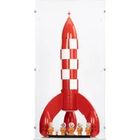 Tintin Moon Rocket Display Case for LEGO 21367