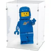 Up-Scaled Blue Astronaut Minifigure Display Case for LEGO 40921