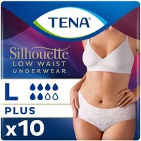 TENA Silhouette Lady Pants Normal Large, White - Pack of 10