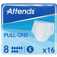 Attends Pull-Ons 8 Pants - Small - 16 Pack