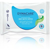 DYMACARE Unfragranced Bed Bath Wipes - Pack of 5