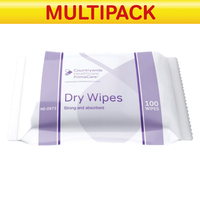PrimaCare Large Dry Wipe - Pack 96 - Case 28 PrimaCare Large Dry Wipe - Pack 96 - Case 28