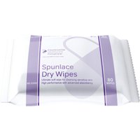 Spunlace Cleansing Dry Wipes - 100 Pack Spunlace Cleansing Dry Wipes - 100 Pack