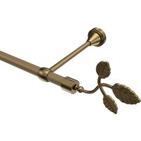 Vorhangstange Gold matt / Messing Antik, Metall 16 mm Ø Primus Alessia