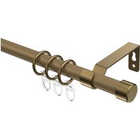 Vorhangstange Gold matt / Messing Antik, Metall 16 mm Ø Olymp Lucan