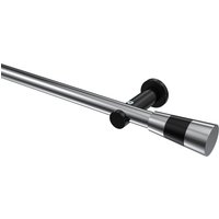 Stilgarnitur Chrom / Schwarz, Metall 20 mm Ø Platon Tanara