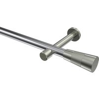 Vorhangstange Chrom / Edelstahl-Optik, Metall 20 mm Ø Prestige Tanara