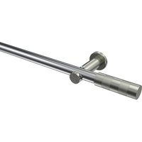 Vorhangstange Chrom / Edelstahl-Optik, Metall 20 mm Ø Platon Mavell