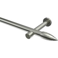Gardinenstangen Edelstahl-Optik 20 mm Ø Prestige Samanto