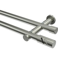 Stilgarnituren Edelstahl-Optik 20 mm Ø Platon Zoena, doppelläufig