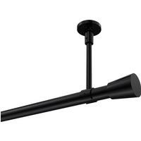 Gardinenstange (Deckenmontage) Schwarz, Metall 20 mm Ø Sonette Sitra
