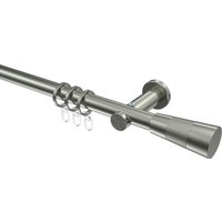 Vorhangstange Edelstahl-Optik 20 mm Ø Platon Tanara