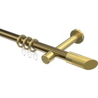 Gardinenstange Messing Antik / Messing-Optik, Metall 20 mm Ø Prestige Verano