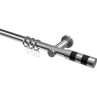 Gardinenstange Chrom, Metall 20 mm Ø Platon Mavell