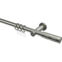 Gardinenstangen Edelstahl-Optik 20 mm Ø Platon Mavell
