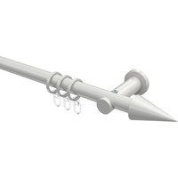 Vorhangstangen Weiß, Metall 20 mm Ø Platon Savio