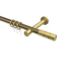 Gardinenstange Messing Antik / Messing-Optik, Metall 20 mm Ø Prestige Elanto