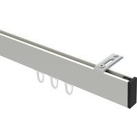 Innenlaufstange / Decken-Gardinenstange Weiß / Schwarz Eckdesign Smartline Paxo
